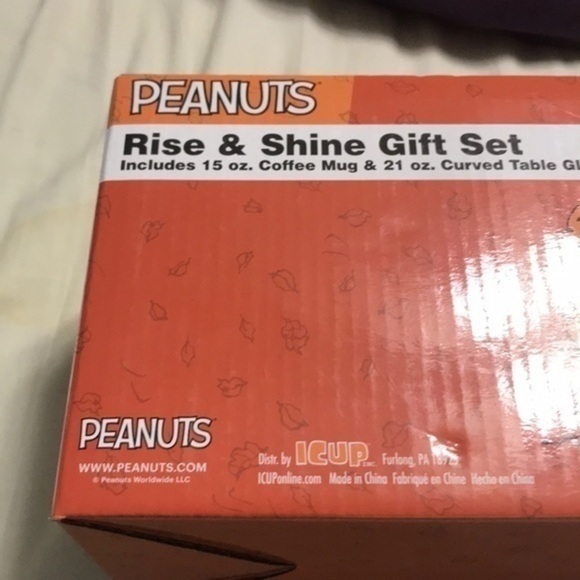 Peanuts mug and glass set - Picture 5 of 5